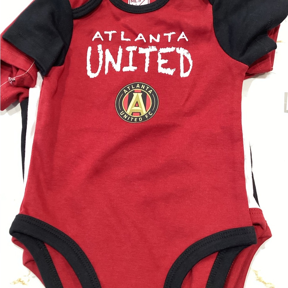 Atlanta United FC 3 piece body suit for kids